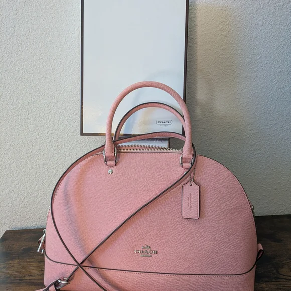 Coach Blush Pink Satchel Bag - Picture 2 of 10